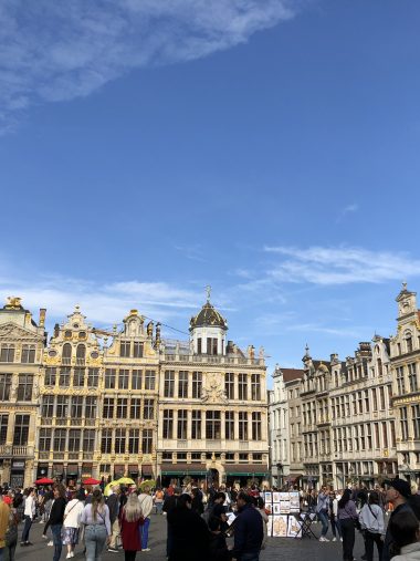 City center of Brussels